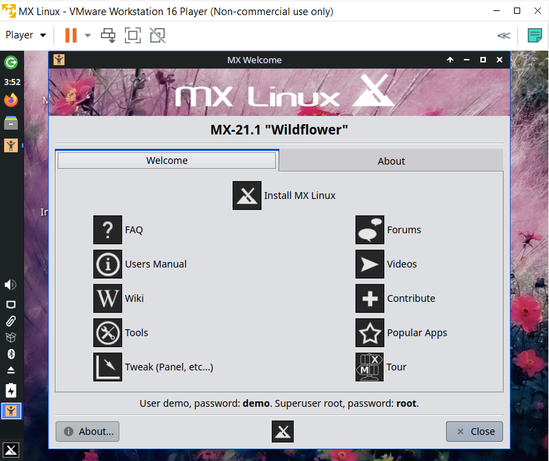 Install MX Linux